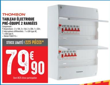 Thomson - Tableau Electrique Pre-equipe 2 Rangees