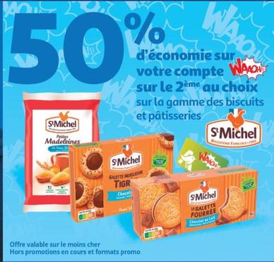 Découvrez les délicieux biscuits et pâtisseries St Michel à prix promo sur la gamme complète !