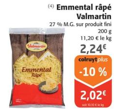 Valmartin - Emmental râpé