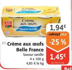 Belle France - Crème Aux Œufs