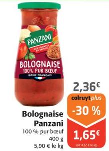 panzani - bolognaise