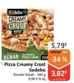Sodebo - Pizza Creamy Crust
