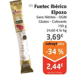 Elpozo - Fuetec Ibérico 