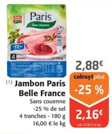 Belle France - Jambon Paris