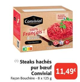 Convivial - Steaks Haches Pur Boeuf