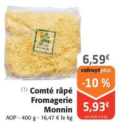 Monnin - Comté râpé Fromagerie