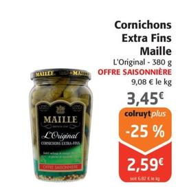 maille - cornichons extra fins