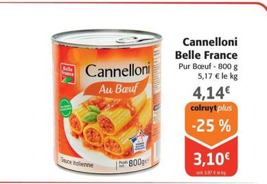 Belle France - Cannelloni