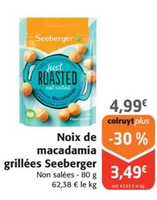 Seeberger - Noix de Macadamia Grillées