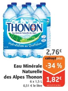 Thonon - Eau Minérale Naturelle des Alpes 