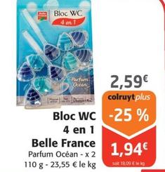 Belle France - Bloc WC 4 En 1