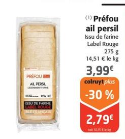 Préfou - Ail persil