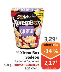 Sodebo - Xtrem Box