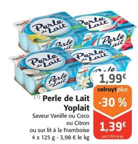 yoplait - perle de lait