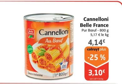 belle france - cannelloni