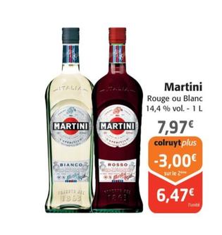 Martini - Rouge ou Blanc
