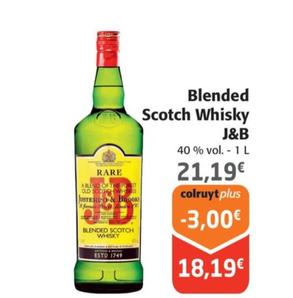J&b - Blended Scotch Whisky