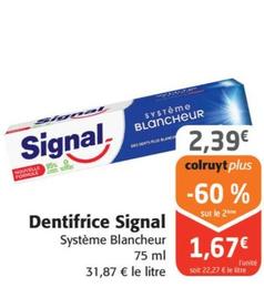 Signal - Dentifrice