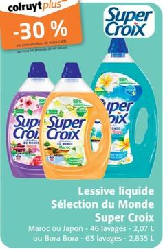Super Croix - Lessive liquide Sélection du Monde