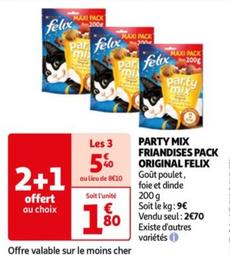 Purina - Party Mix Friandises Pack Original Felix