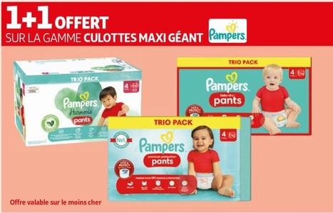 pampers - culottes maxi géant