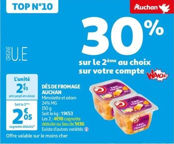 Auchan Dés De Fromage