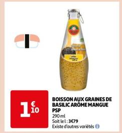 Psp - Boisson aux graines de basilic arôme mangue Psp