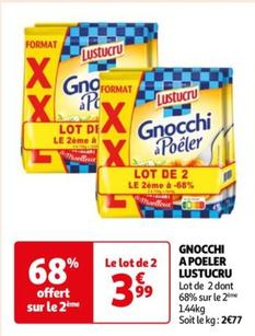 Lustucru - Gnocchi A Poeler