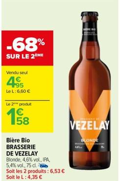 Brasserie De Vezelay - Bière Bio