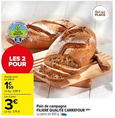 Carrefour - Pain De Campagne Filiere Qualite