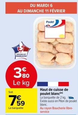 Ut De Cuisse De Poulet Blanc