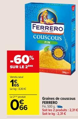 Ferrero - Graines De Couscous