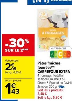 Carrefour - Pâtes Fraiches Fourrées