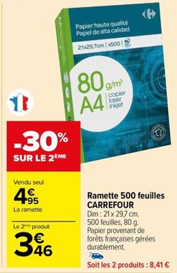 Carrefour - Ramette 500 Feuilles
