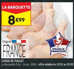 Cuisse De Poulet offre à 8,99€ sur Leader Price