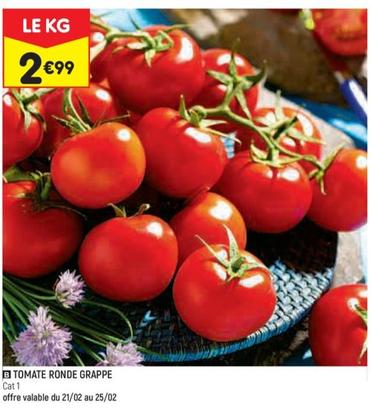 Tomate Ronde Grappe