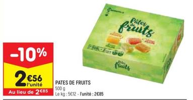 Pates De Fruits