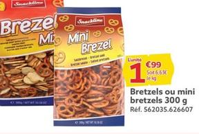 Bretzels ou mini bretzels 300 g