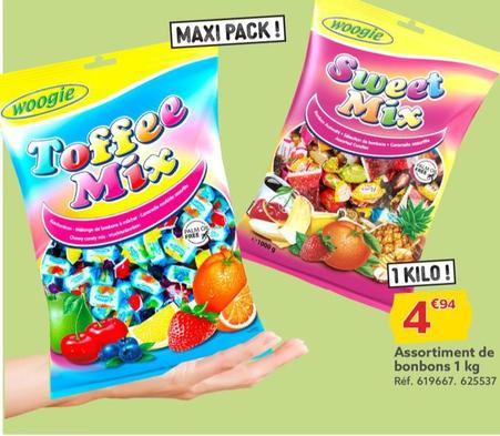 Assortiment de bonbons 1 kg