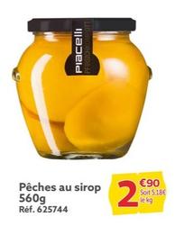 Pêches au sirop 560g 