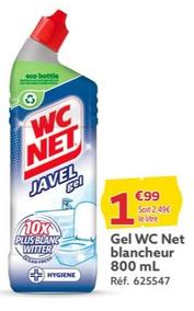 Gel WC Net blancheur 800 mL