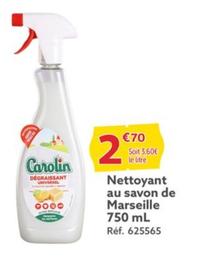 Nettoyant au savon de Marseille 750 mL