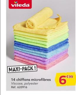 14 chiffons microfibres