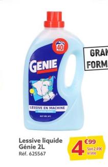 genie - lessive liquide