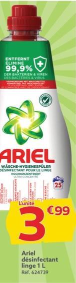 Ariel - Désinfectant Linge 1 L