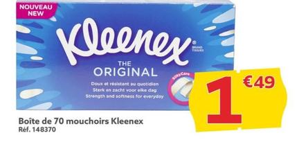 Kleenex - Boîte de 70 mouchoirs 