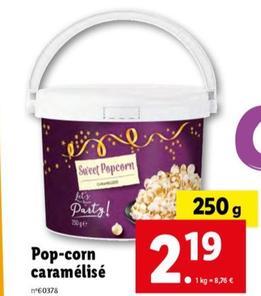 Pop-corn Caramélisé