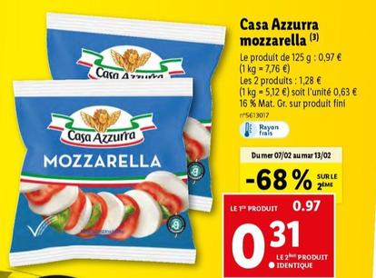 Casa Azzurra Mozzarella