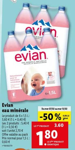 Evian - Eau Minérale