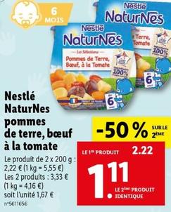 Nestlé - Naturnes Pomme De Terre  A La Tomate